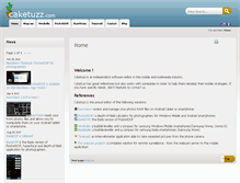 Tablet Screenshot of caketuzz.com